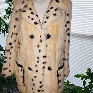 Groovy Vintage Rabbit Coat